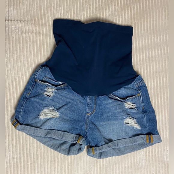 Articles Of Society Pants - ARTICLES OF SOCIETY LOS ANGELES MATERNITY SHORTS SECRET FIT BELLY SIZE 26